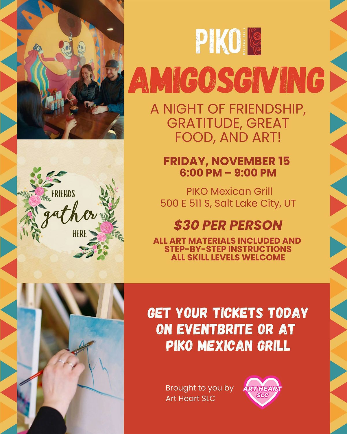 AMIGOSGIVING at PIKO Mexican Grill
