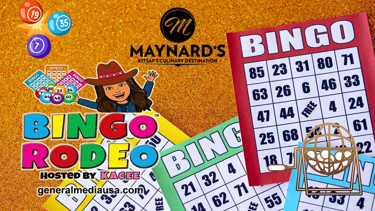 Sunday Night Bingo at Maynard's with Kacee