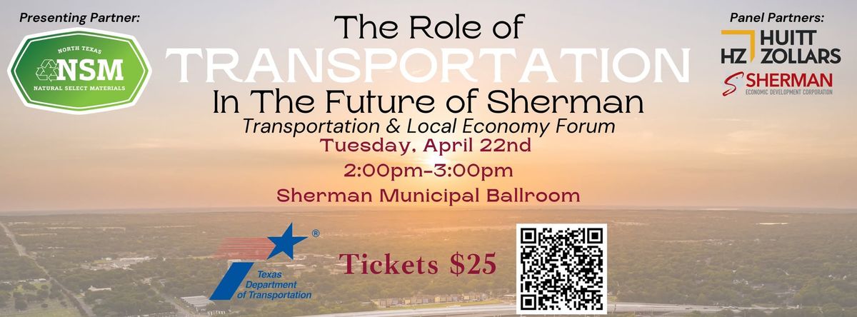 Transportation & Local Economy Forum 