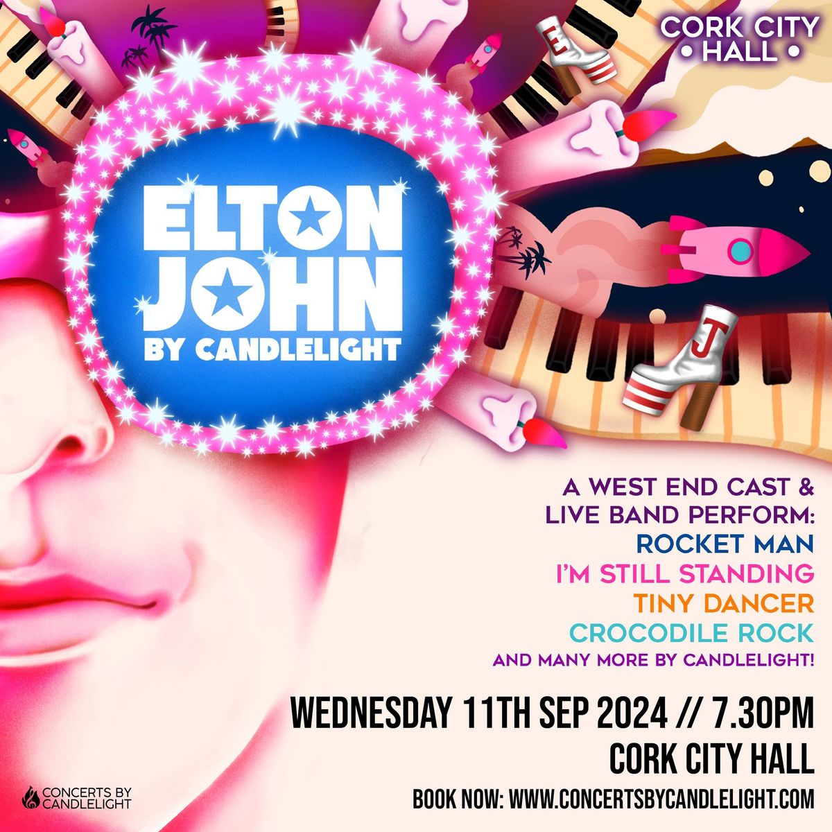 The Music Of Elton John By Candlelight At Cork City Hall