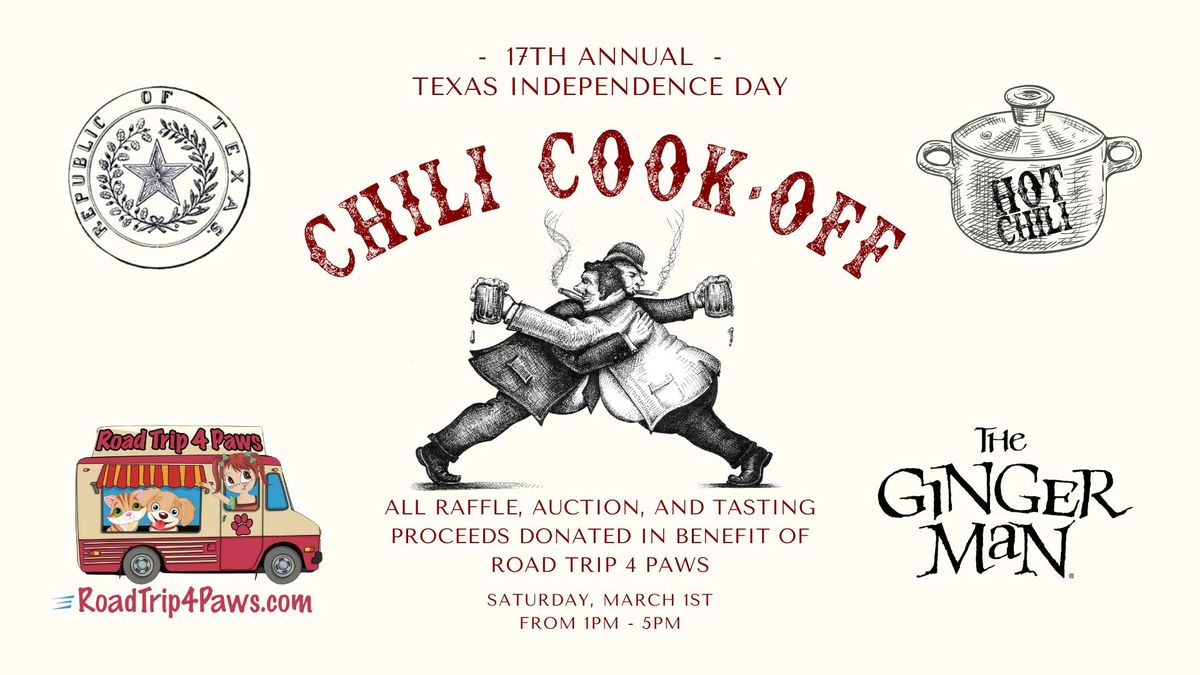 17th Annual Texas Independence Day Chili Cook-off