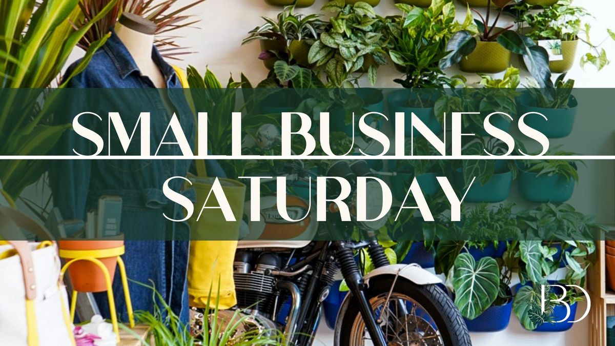 Small Business Saturday