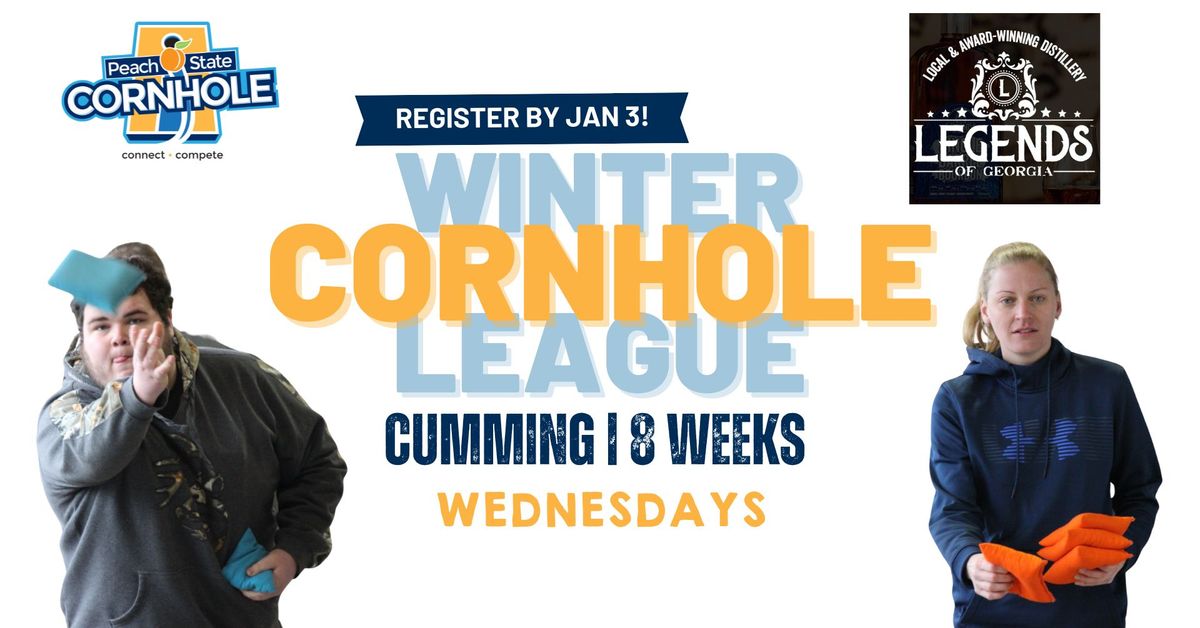 Cumming Winter Cornhole Leagues [Register by Jan 3]