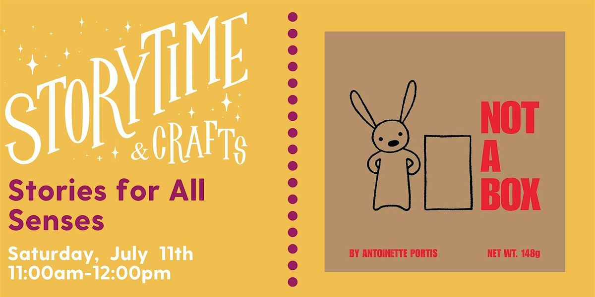 Stories for All Senses StoryTime and Crafts