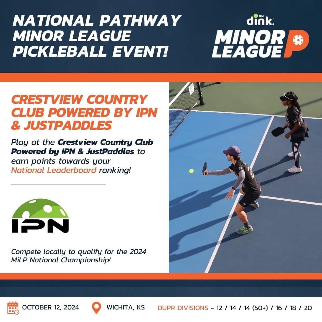 The Dink Official Minor League Pickleball team tournament