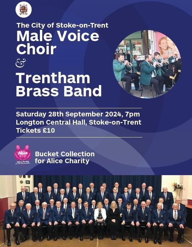 City of Stoke-on-Trent Male Voice Choir and Trentham Brass Band