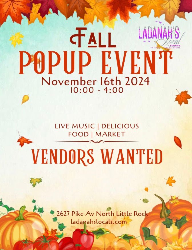 Fall Popup Event