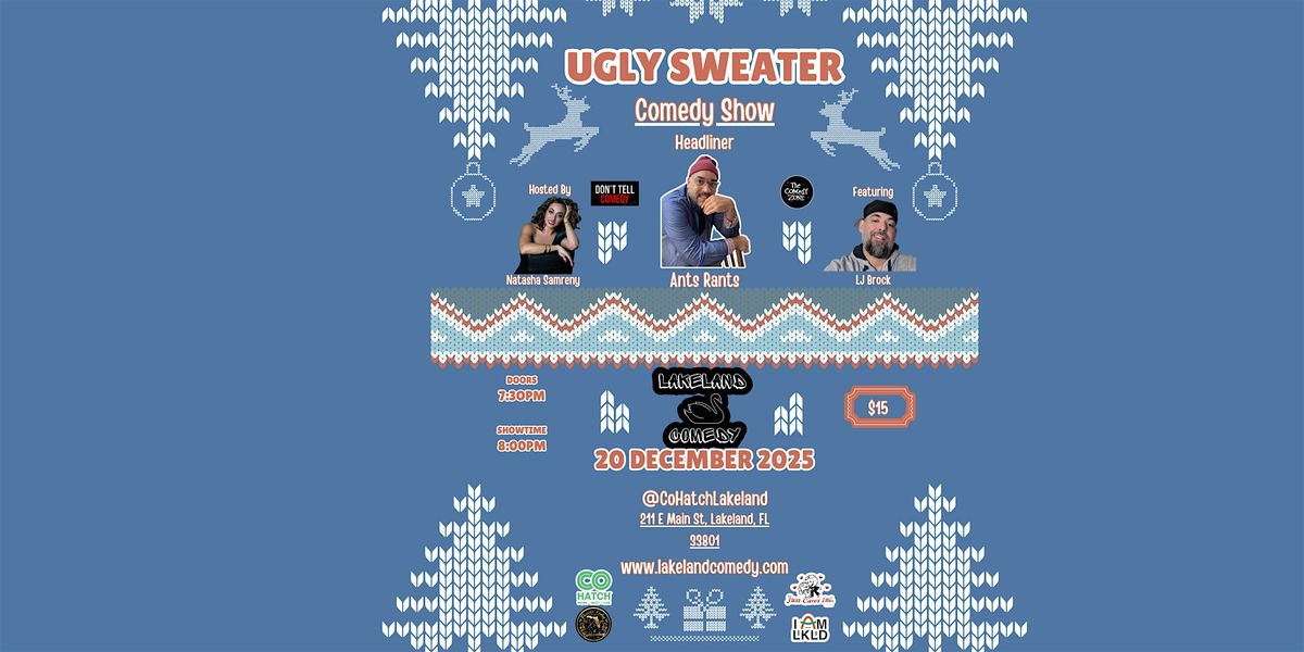 Ugly Sweater Comedy show
