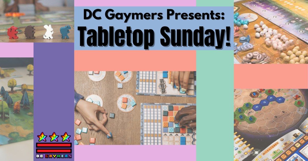 DCGY: Tabletop Sundays