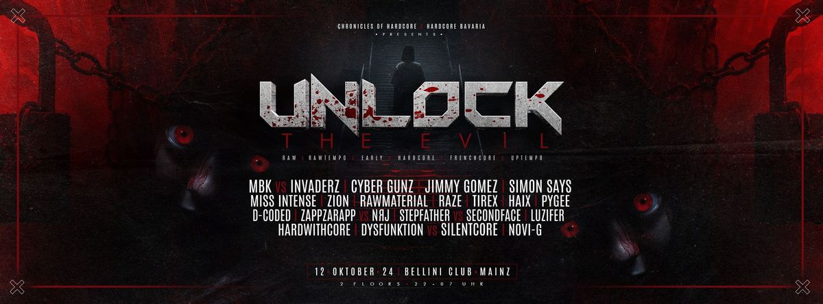 UNLOCK THE EVIL \u2022 START THE NIGHTMARE