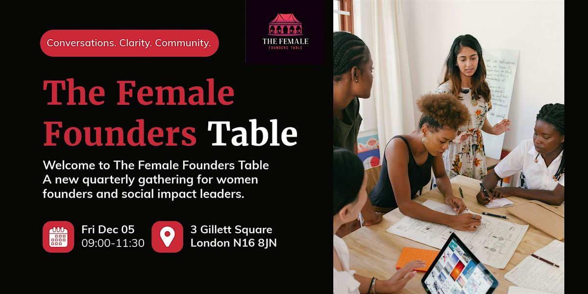 The Female Founders Table