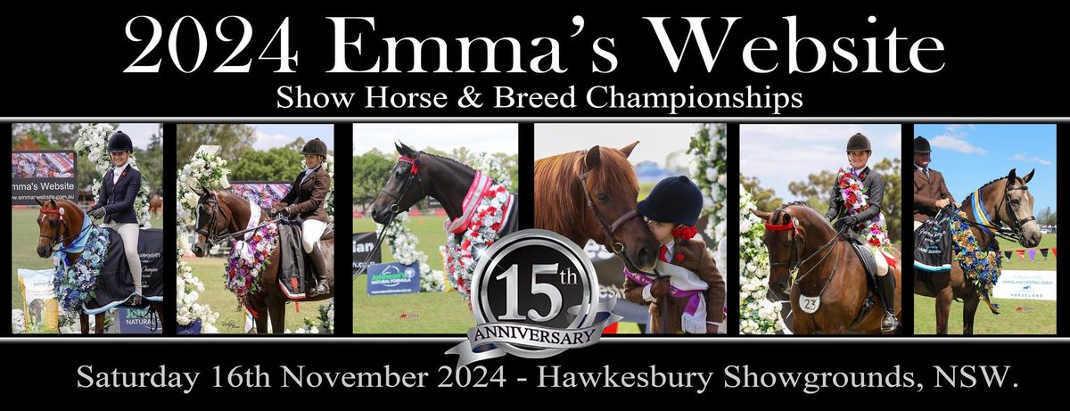 2024 'Emma's Website' Show Horse Championships (15th Anniversary) - OFFICIAL PAGE