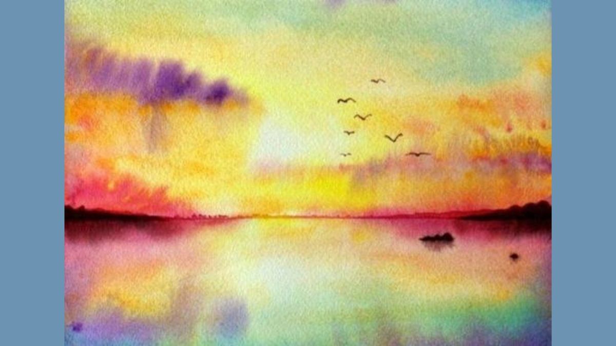 Seascapes and Sunsets Watercolor Workshop with Allise Noble