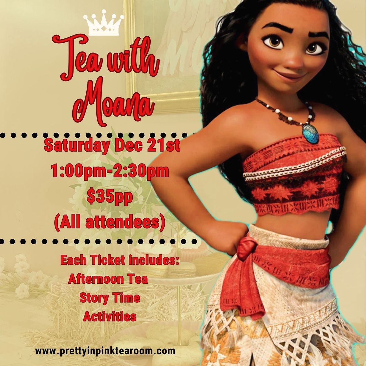 Princess Tea with Moana