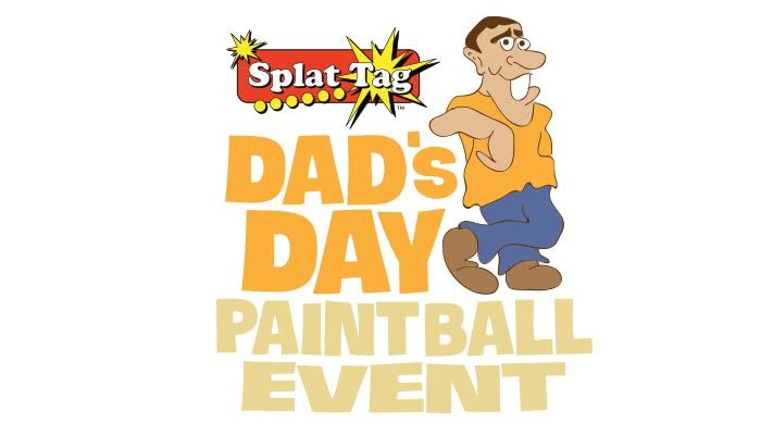 Free for Fathers and Kids at Splat Tag June 16