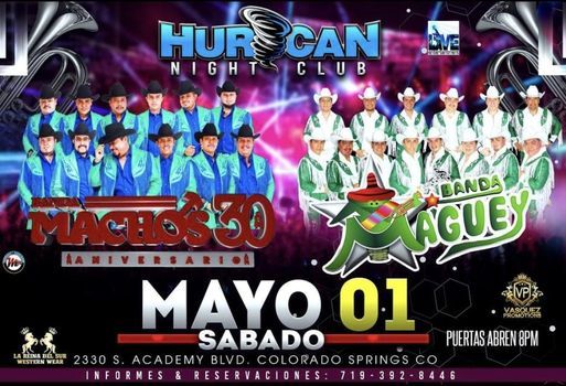 COLORADO SPRINGS COLORADO [HURACAN NIGHT CLUB]