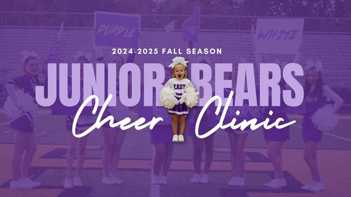 Junior Bears Cheer Clinic