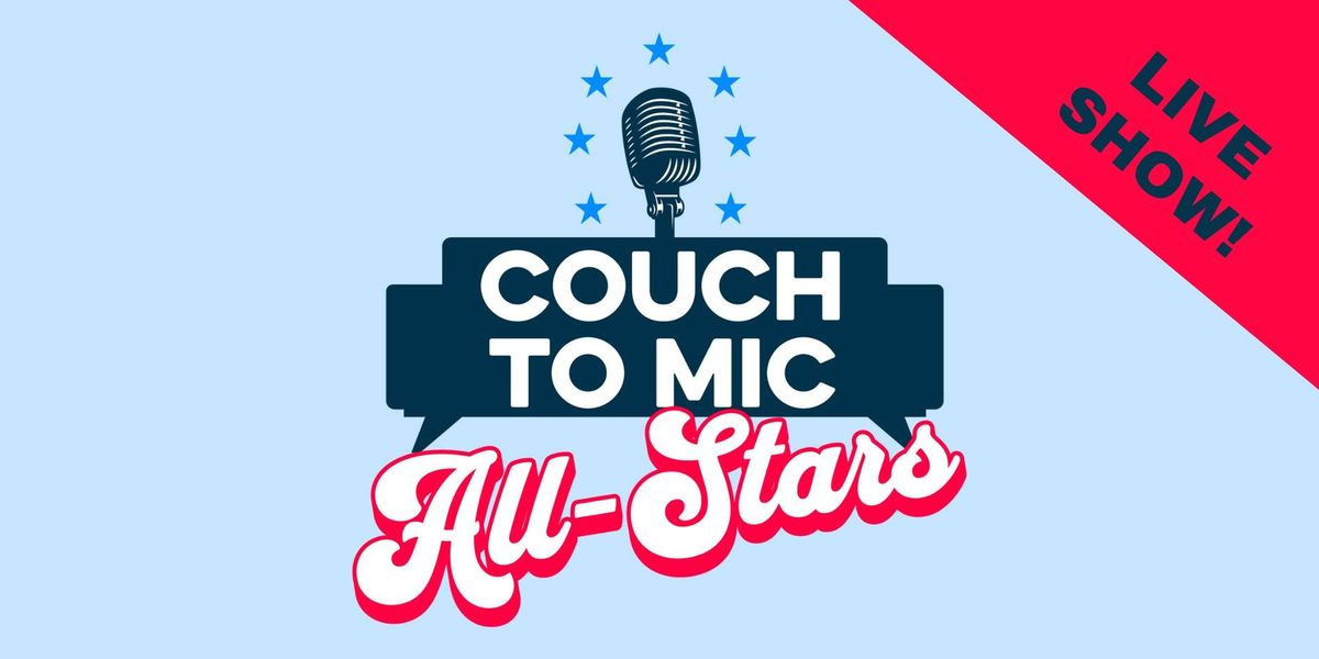 Couch to Mic: All-Stars Live Comedy Show at 3S Artspace