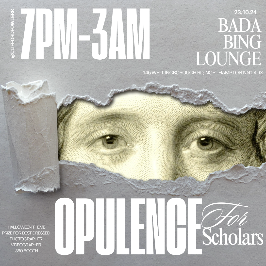 Bada Bing: "Opulence for Scholars"\ud83e\udd42\ud83d\udc83