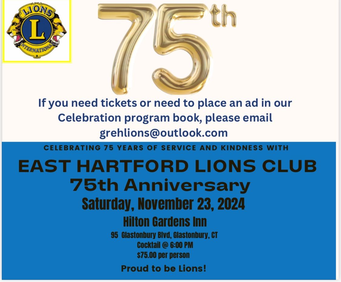 Lions Club 75th Anniversary Celebration