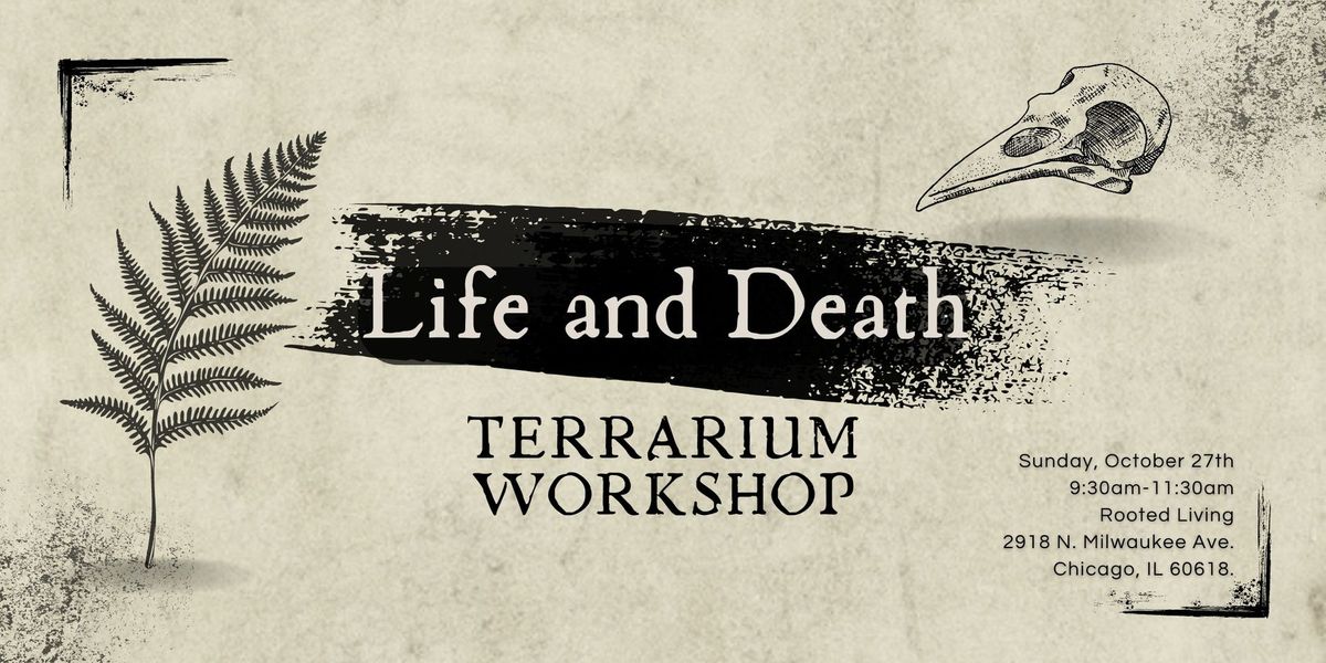 Life and Death Terrarium Workshop