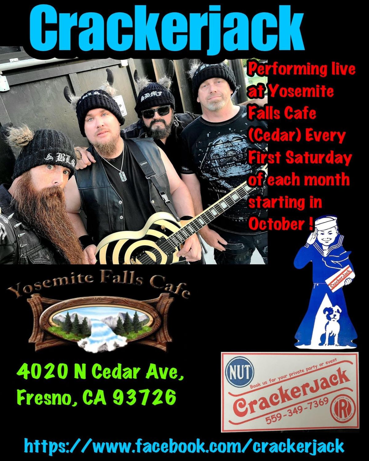 Crackerjack Residency Kick Off at Yosemite Falls Cafe