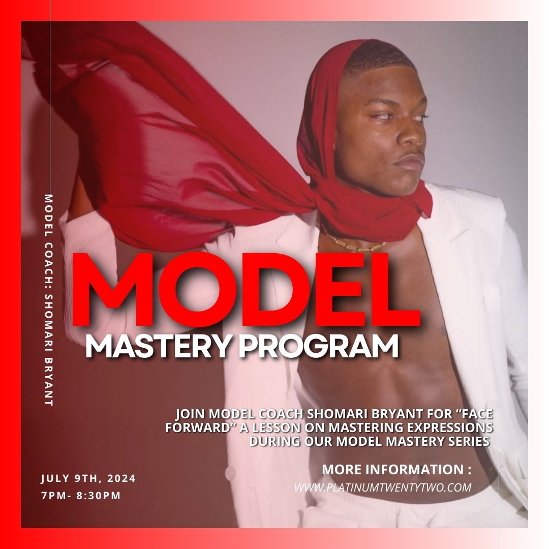 Mastering Expressions with Shomari | Model Mastery Program