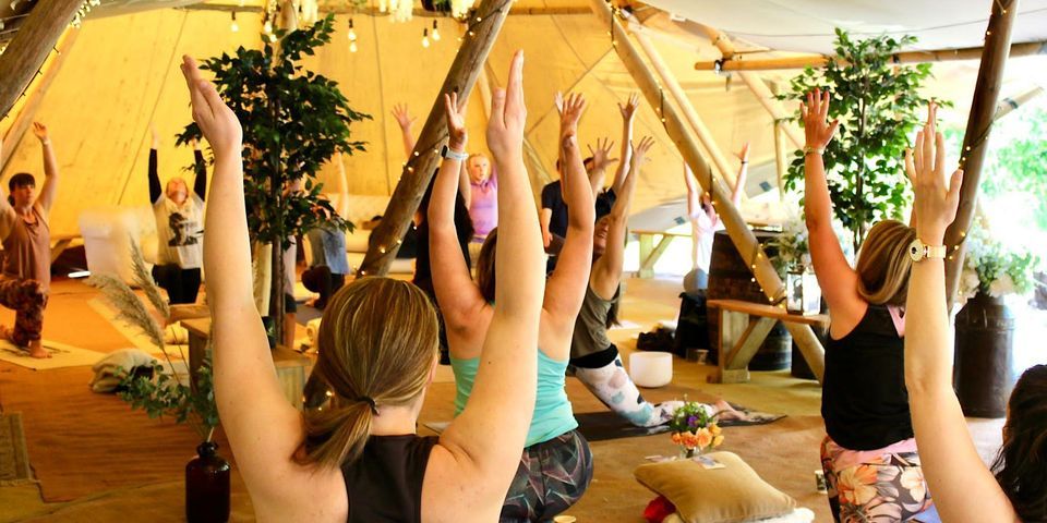 Summer Solstice Yoga Retreat in Giant Tipi