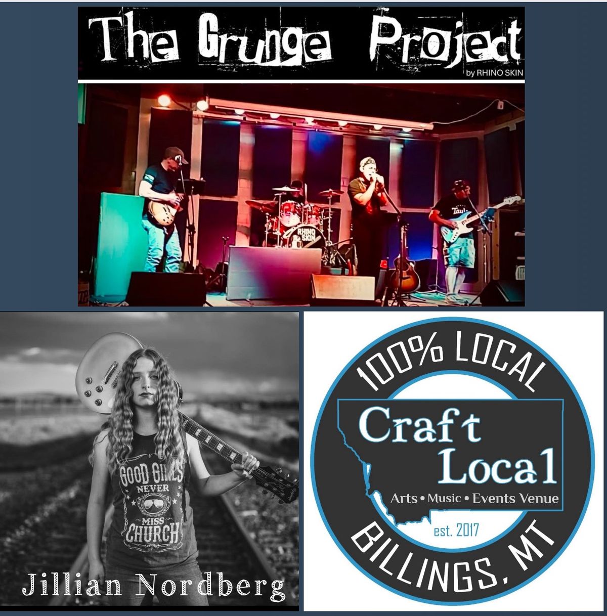 The Grunge Project w\/Jillian Nordberg