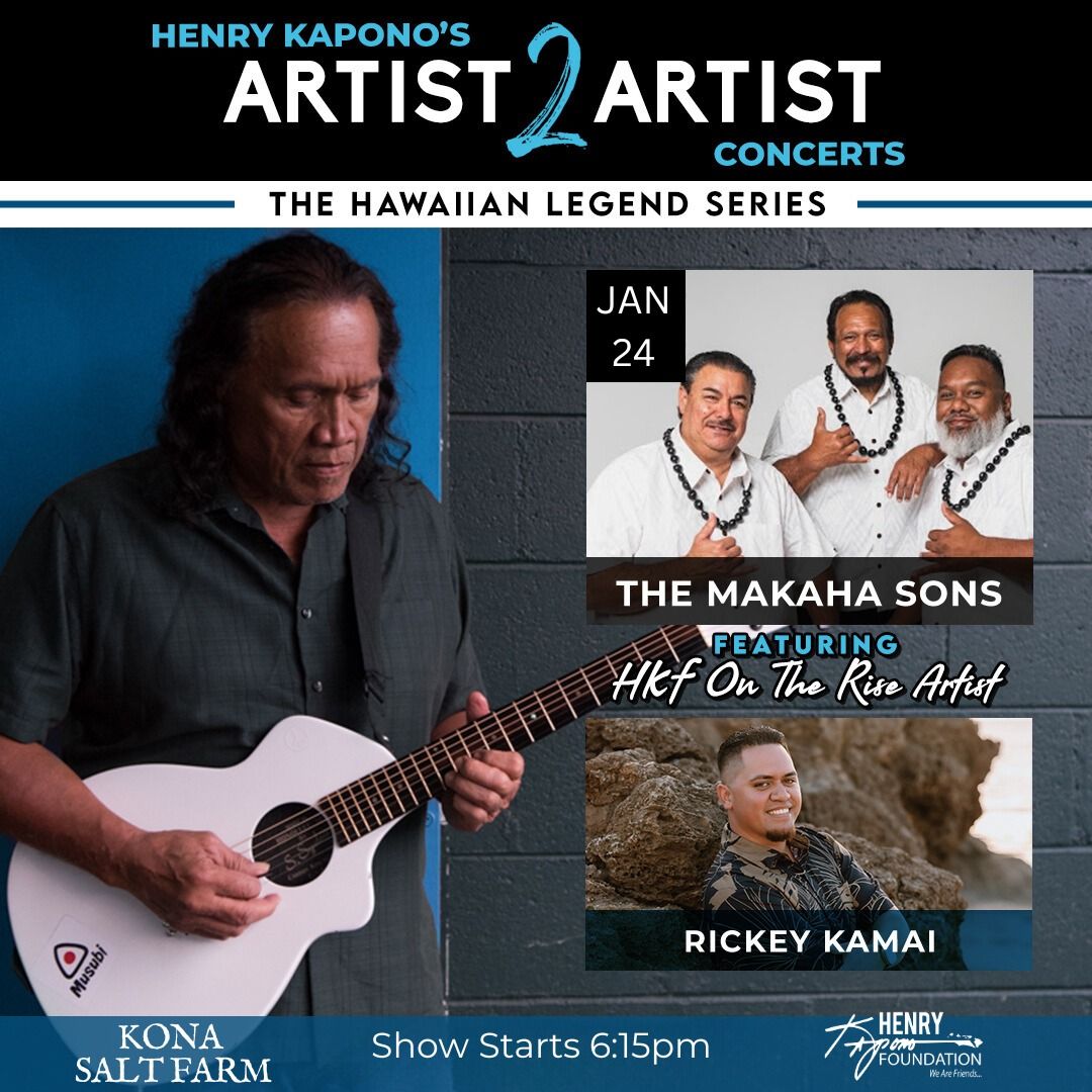 Henry Kapono's Artist 2 Artist 'The Legend Series' Concerts