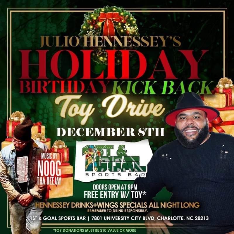 Toy Drive with Comedian Julio Hennessey 