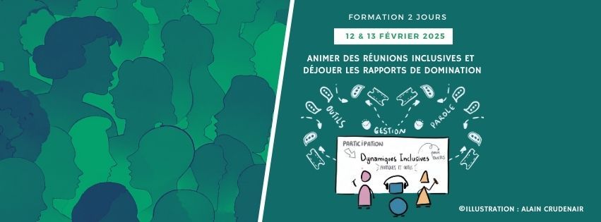 Formation "Animer des r\u00e9unions inclusives et d\u00e9jouer les rapports de domination"