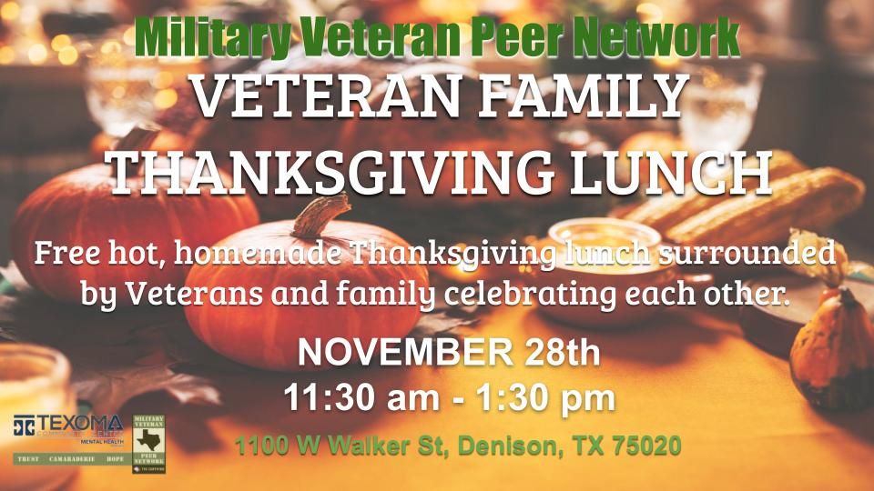 Veteran Family Thanksgiving Lunch