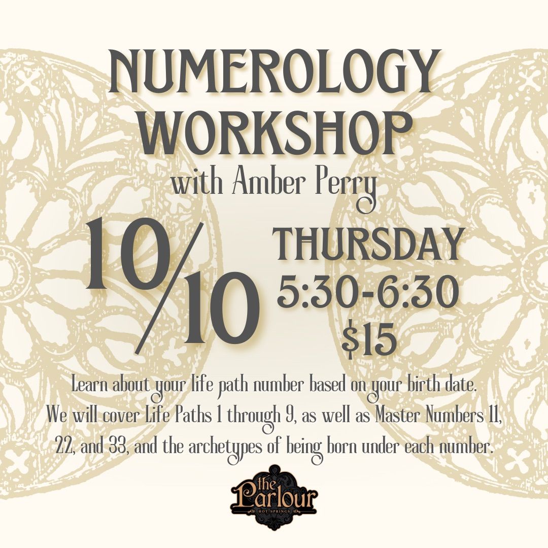 Numerology Workshop