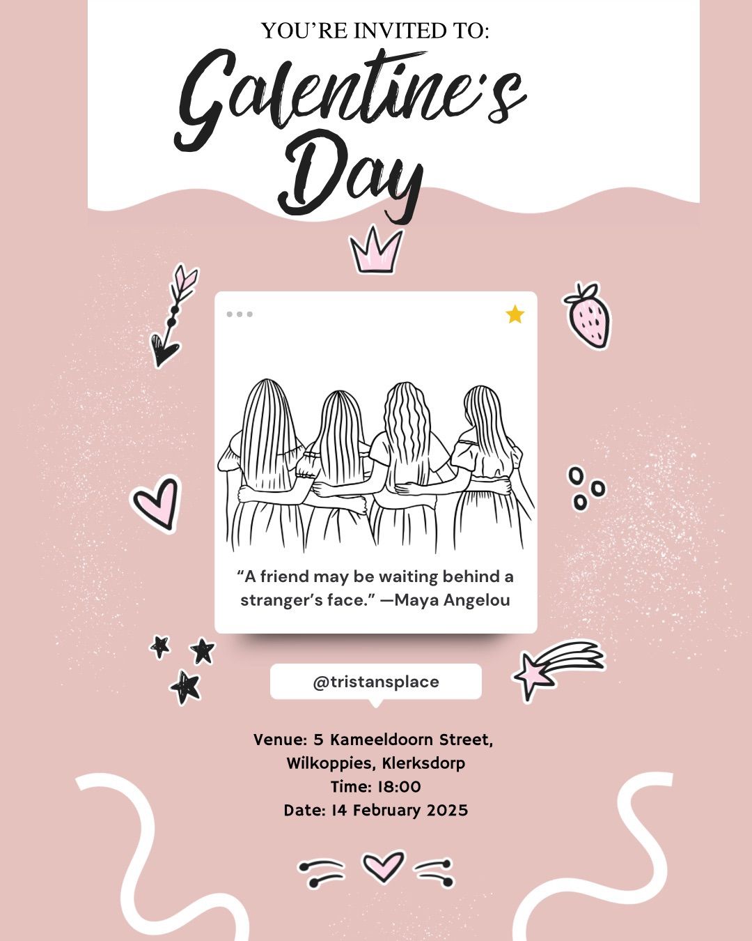 Galentine\u2019s Day Cake Painting @Tristan\u2019s Place 