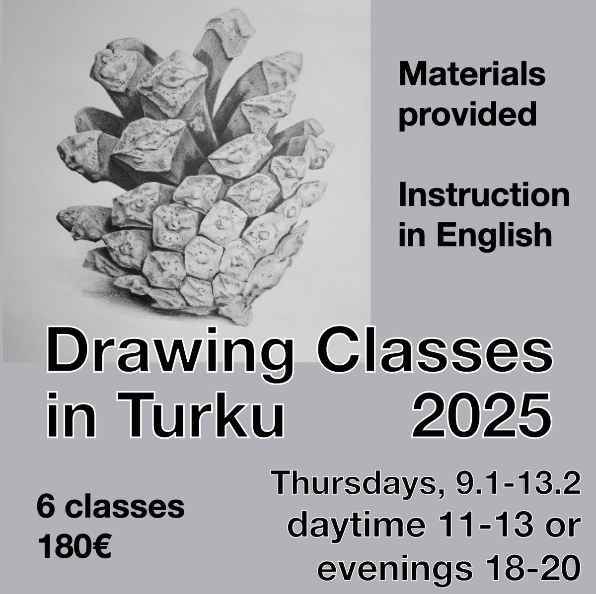 Drawing Class in Turku