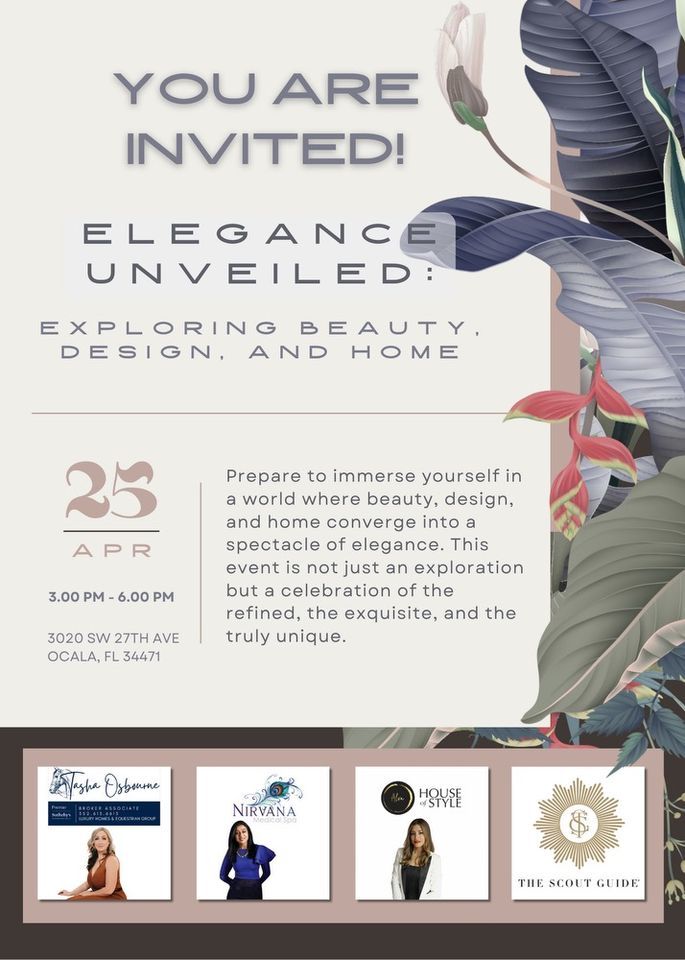 Elegance Unveiled: Exploring Beauty, Design & Home all in One