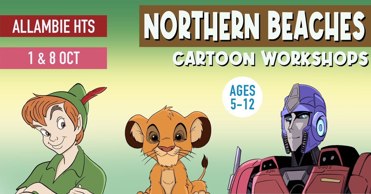 Allambie Heights - Kids Cartoon Workshop 8 OCT