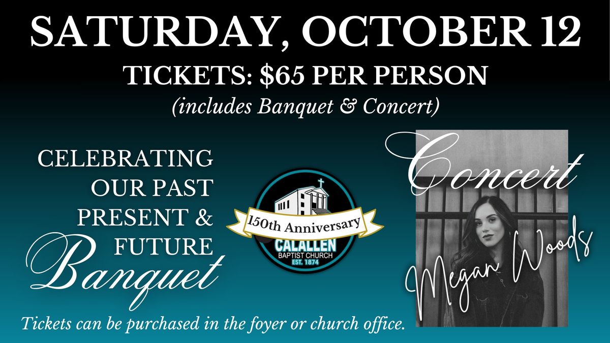 150th Anniversary Banquet & Concert