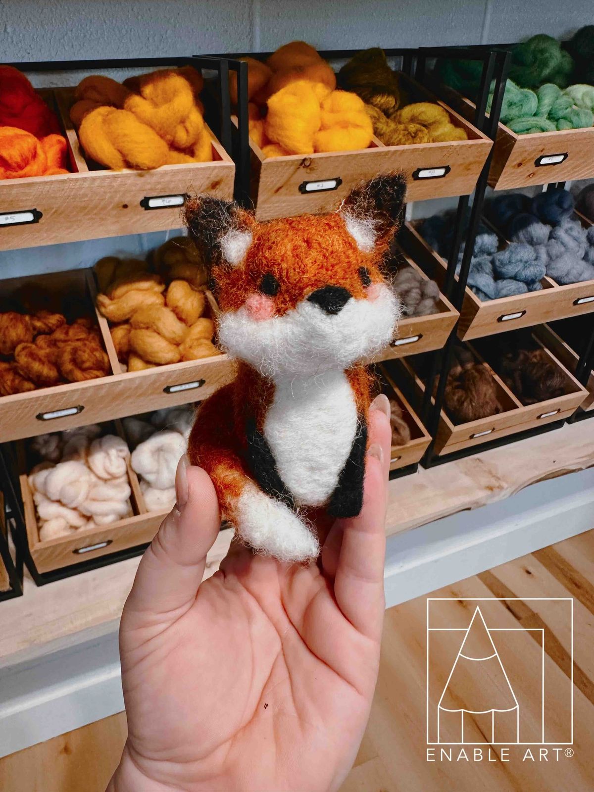 Needle Felting | "Fuzzy Fox"