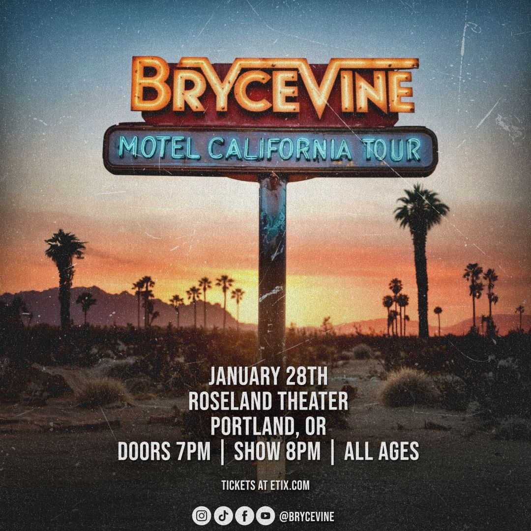 Bryce Vine: Motel California Tour