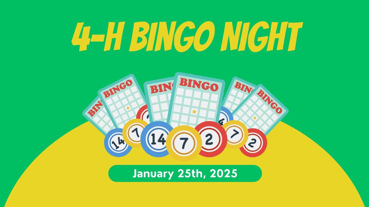 4-H Bingo Night