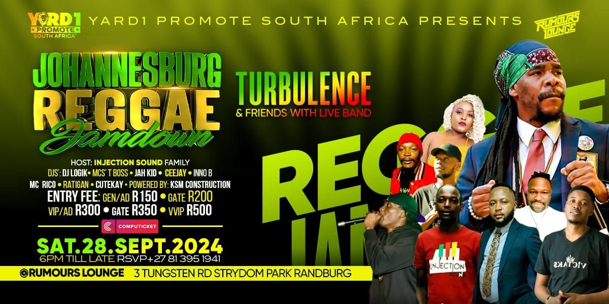 JOHANNESBURG REGGAE JAMDOWN