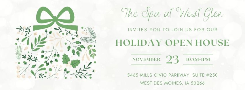 The Spa at West Glen's Holiday Open House