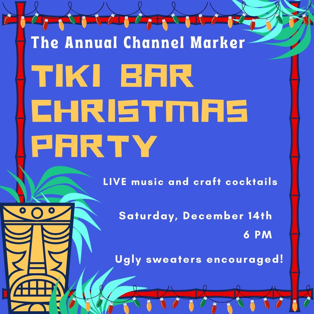 Tiki Bar Christmas Party