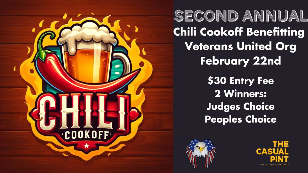 2nd Annual Chili Cookoff