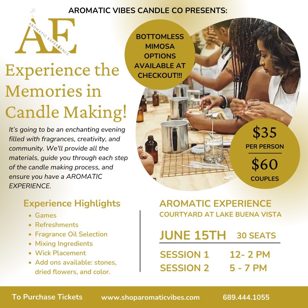 Aromatic Experience Candle Making Party