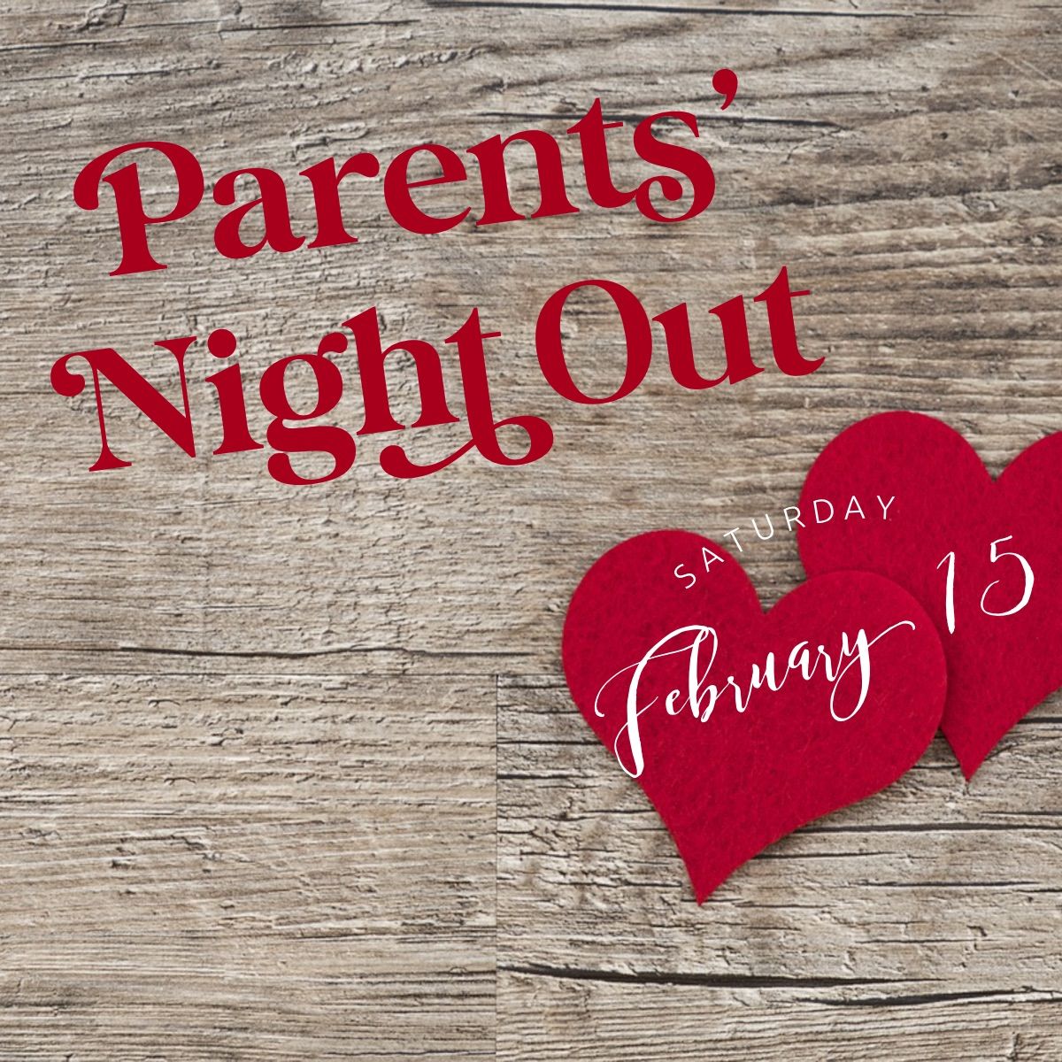 Parents\u2019 Night Out