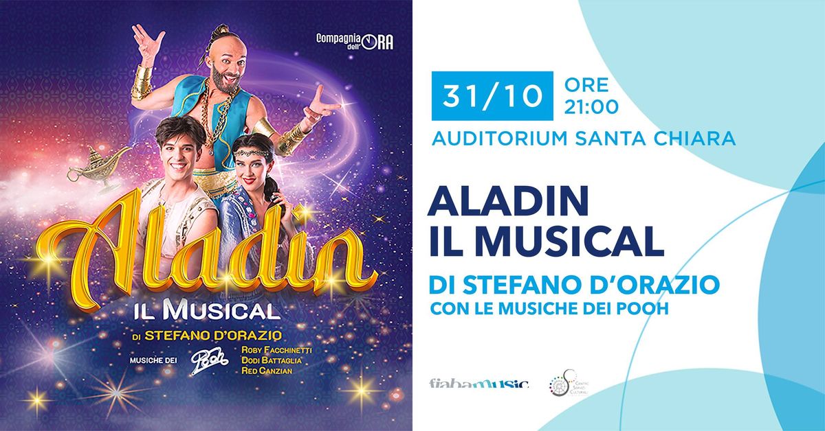 Aladin Il Musical | Auditorium Santa Chiara, Trento