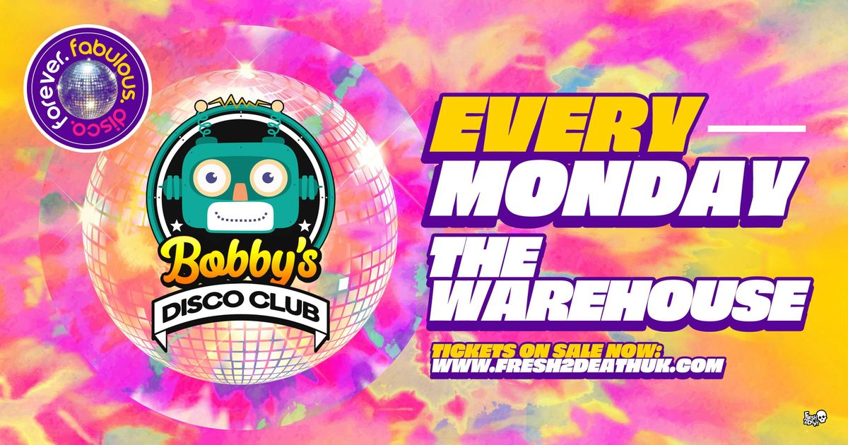 Bobby's Disco Club | Relaunch at The Warehouse